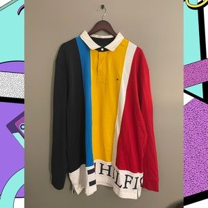 Tommy Hilfiger Jacob Long Sleeve Rugby Polo